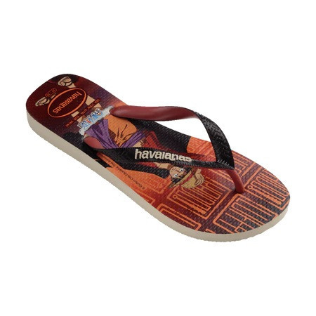 havaianas 哈瓦仕 巴西人字拖 官方唯一授權 男款 海賊王紅 4148238-9446-細節圖2