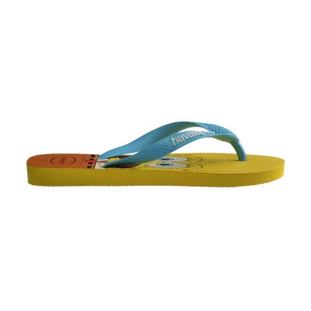 havaianas 哈瓦仕 巴西人字拖 官方唯一授權 男款 海綿寶寶藍 4148298-2197-細節圖2