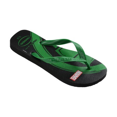 havaianas 哈瓦仕 巴西人字拖 官方唯一授權 寬帶款 浩克 4146953-5579-細節圖2