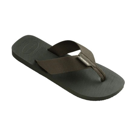 havaianas 哈瓦仕 巴西人字拖 官方唯一授權 男款 布面寬帶灰 4148427-5178-細節圖2