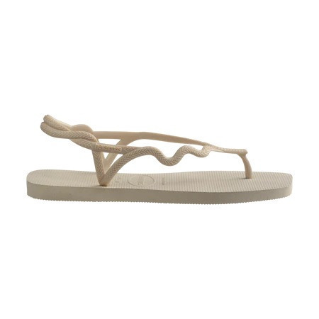havaianas 哈瓦仕 巴西人字拖 官方唯一授權 女款 方形涼鞋 白 4148977-0121-細節圖3