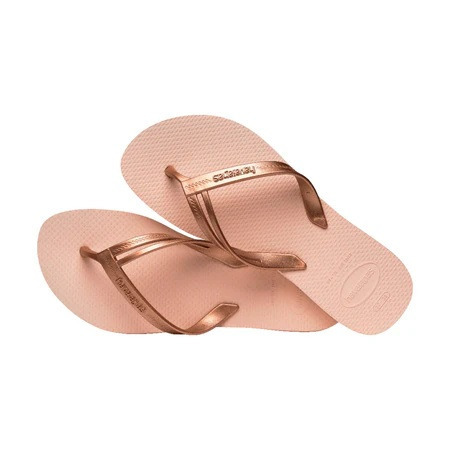 havaianas 哈瓦仕 巴西人字拖 官方唯一授權 女款 雙帶粉 4148801-0076-細節圖4