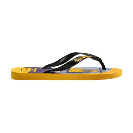 havaianas 哈瓦仕 巴西人字拖 官方唯一授權 寬帶款 Simpsons黃4137889-1740-細節圖3