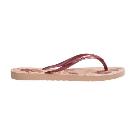 havaianas 哈瓦仕 巴西人字拖 官方唯一授權 女款 Flower粉 4132823-6511-細節圖3