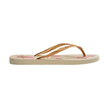 havaianas 哈瓦仕 巴西人字拖 官方唯一授權 女款 Flower白 4132823-1685-細節圖3