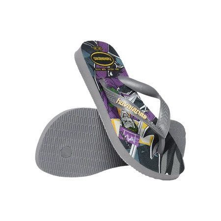 havaianas 哈瓦仕 巴西人字拖 官方唯一授權 童款 K小丑灰4149874-5178-細節圖4