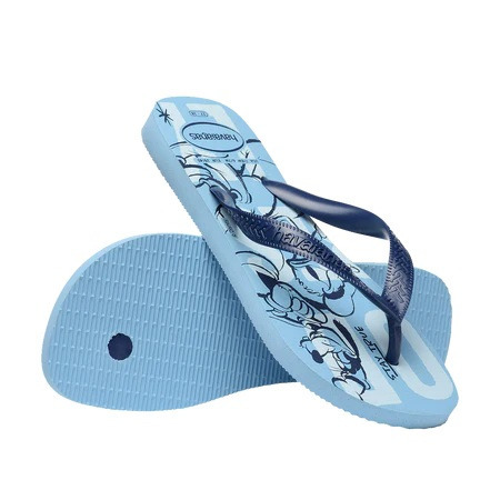 havaianas 哈瓦仕 巴西人字拖 官方唯一授權 男款 米奇藍4139412-1056-細節圖4