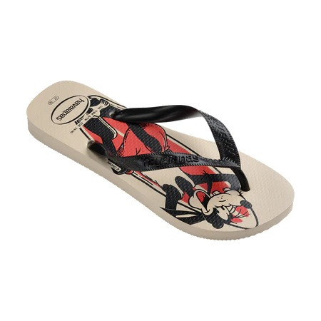 havaianas 哈瓦仕 巴西人字拖 官方唯一授權 男款 米奇黑白4139412-0121-細節圖3