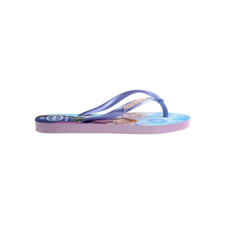 havaianas 哈瓦仕 巴西人字拖 官方唯一授權 童款 冰雪奇緣 4123328-0397-細節圖3
