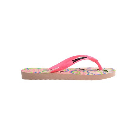 havaianas 哈瓦仕 巴西人字拖 官方唯一授權 童款 飛天小女警粉 4149886-0076-細節圖3