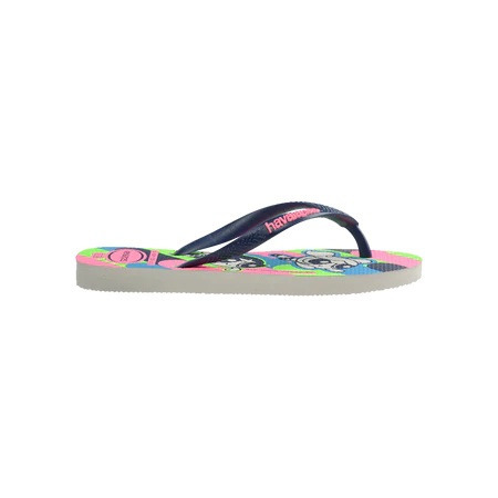 havaianas 哈瓦仕 巴西人字拖 官方唯一授權 童款 飛天小女警藍 4149886-0001-細節圖3