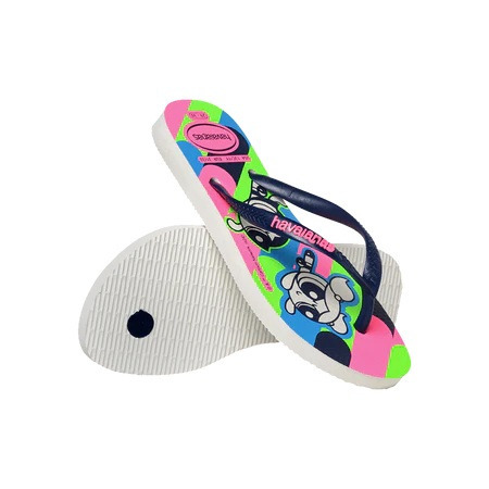 havaianas 哈瓦仕 巴西人字拖 官方唯一授權 童款 飛天小女警藍 4149886-0001-細節圖4