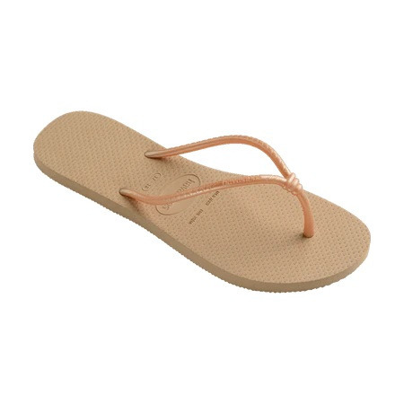 havaianas 哈瓦仕 巴西人字拖 官方唯一授權 女款 Tube金 4149504-0570-細節圖2