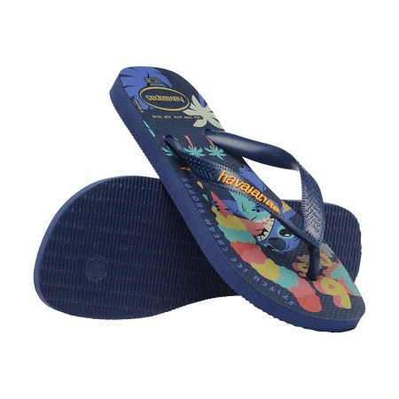 havaianas 哈瓦仕 巴西人字拖 官方唯一授權 寬帶款 Disney史迪奇 4148941-0144-細節圖4