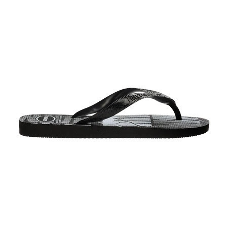 havaianas 哈瓦仕 巴西人字拖 官方唯一授權 寬帶款 Dc蝙蝠俠黑 4149823-0090-細節圖3