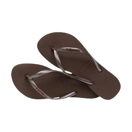 havaianas 哈瓦仕 巴西人字拖 官方唯一授權 女款 鐵牌咖啡 4119875-0727-細節圖4