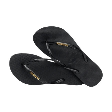havaianas 哈瓦仕 巴西人字拖 官方唯一授權 女款 鐵牌黑 4119875-1924-細節圖4