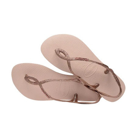 havaianas 哈瓦仕 巴西人字拖 官方唯一授權 女款 LUNA Premium粉 4146130-0076-細節圖4