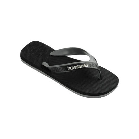 havaianas 哈瓦仕 巴西人字拖 官方唯一授權 男款 Dual寬版黑灰 4145602-6328-細節圖2