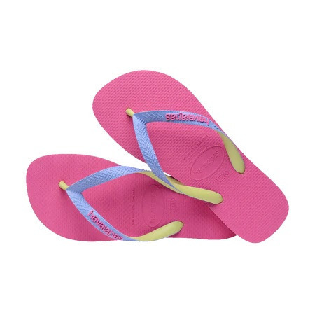 havaianas 哈瓦仕 巴西人字拖 官方唯一授權 女款 Top Mix粉紫4115549-5784-細節圖4