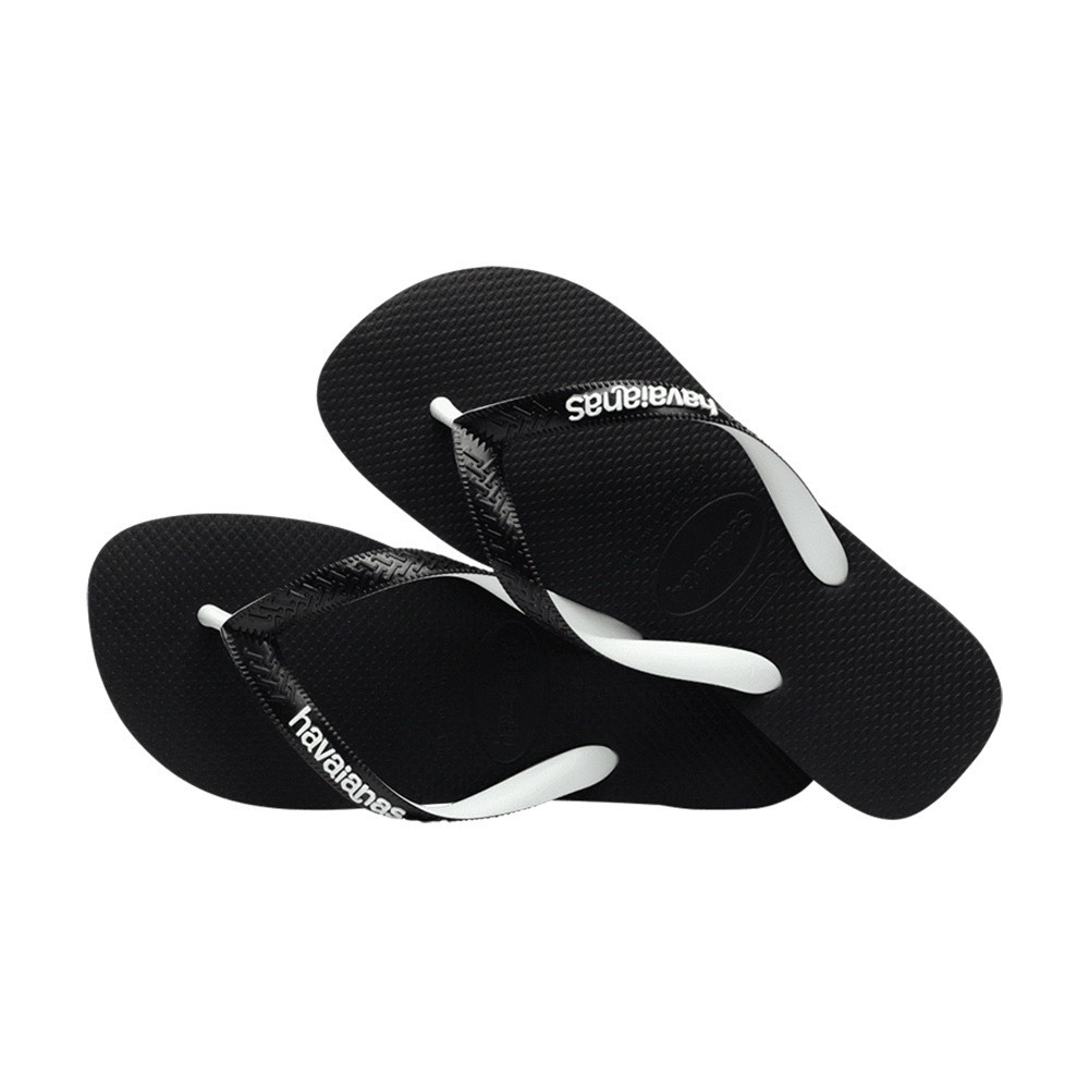 havaianas 哈瓦仕 巴西人字拖 官方唯一授權 男款 Top Mix黑白4115549-1069-細節圖4