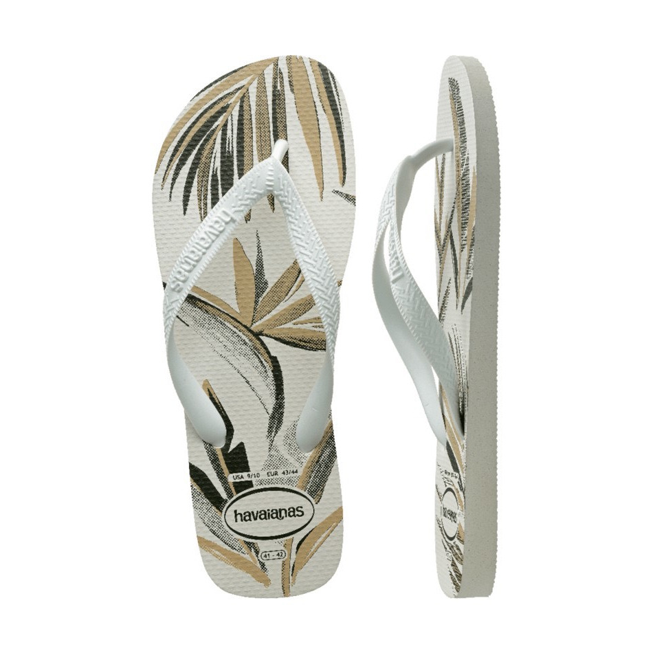 havaianas 哈瓦仕 巴西人字拖 官方唯一授權 男款 Aloha白4111355-7153-細節圖4