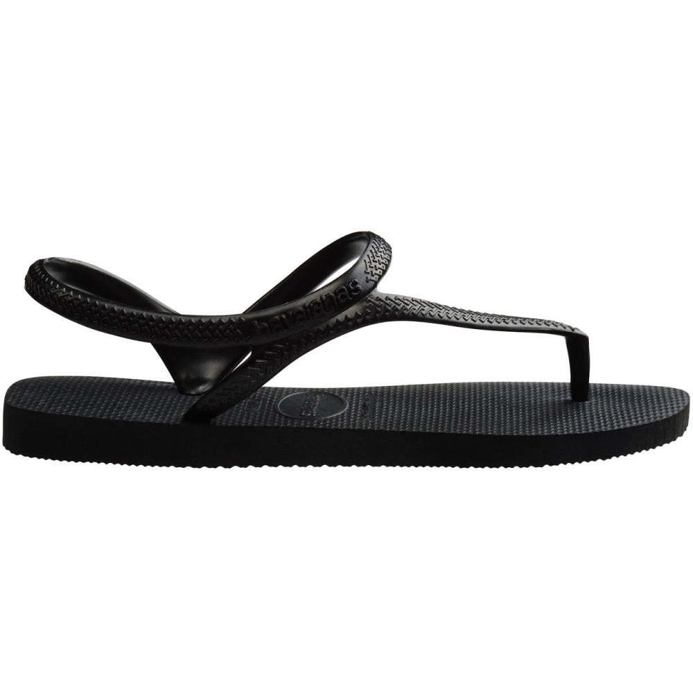 havaianas 哈瓦仕 巴西人字拖 官方唯一授權 女款涼鞋 L涼鞋黑4000039-0090-細節圖3