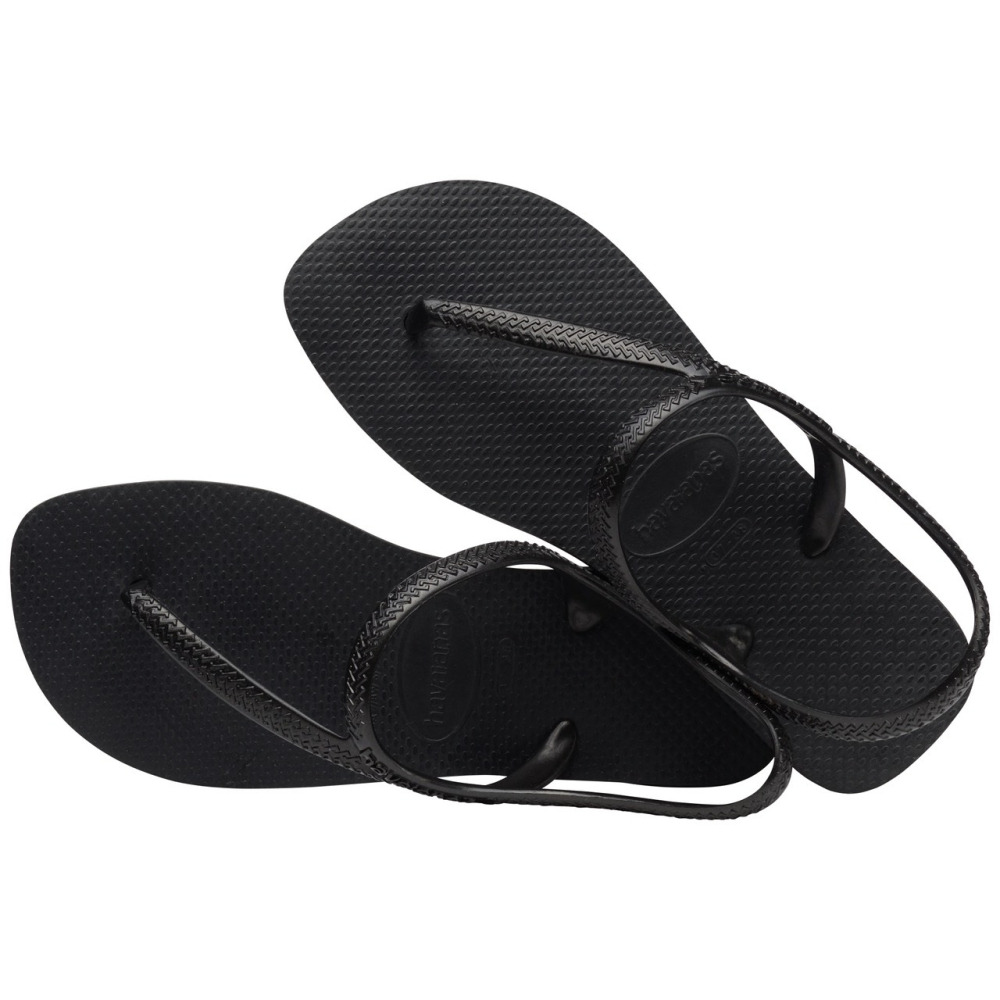 havaianas 哈瓦仕 巴西人字拖 官方唯一授權 女款涼鞋 L涼鞋黑4000039-0090-細節圖4