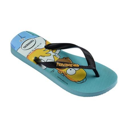 havaianas 哈瓦仕 巴西人字拖 官方唯一授權 男款 Simpsons荷馬.甜甜圈4137889-2968-細節圖2