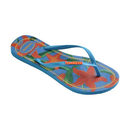 havaianas 哈瓦仕 巴西人字拖 官方唯一授權 女款 Tropical藍4122111-0212-細節圖2