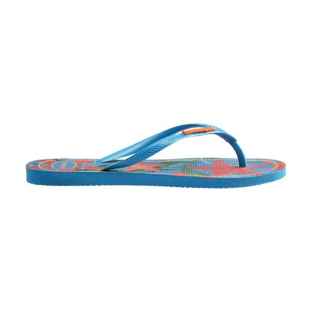 havaianas 哈瓦仕 巴西人字拖 官方唯一授權 女款 Tropical藍4122111-0212-細節圖3
