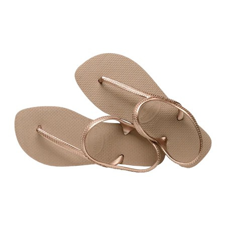 havaianas 哈瓦仕 巴西人字拖 官方唯一授權 女款涼鞋 L涼鞋金4000039-3581-細節圖4