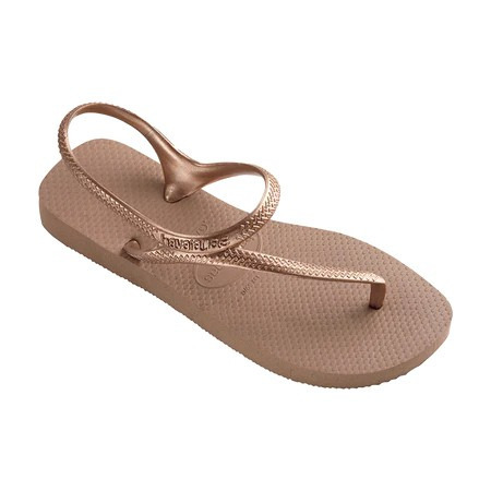 havaianas 哈瓦仕 巴西人字拖 官方唯一授權 女款涼鞋 L涼鞋金4000039-3581-細節圖2