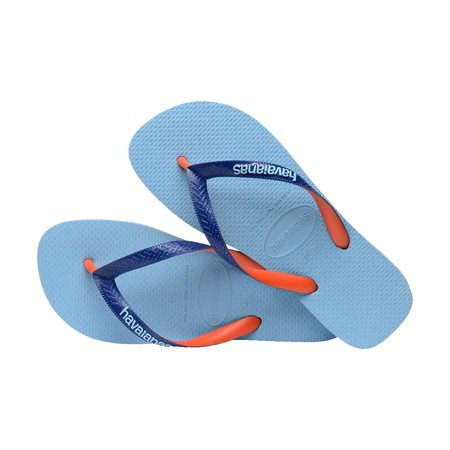 havaianas 哈瓦仕 巴西人字拖 官方唯一授權 男款 Top Mix藍橘4115549-1056-細節圖4