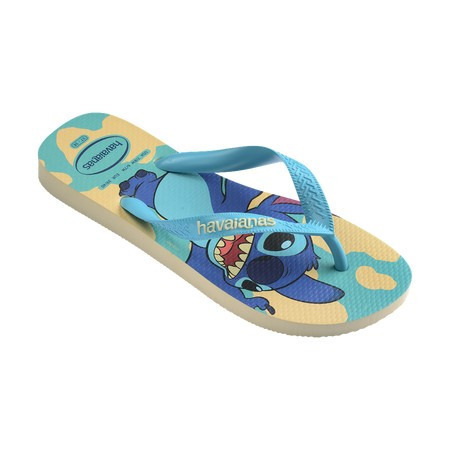 havaianas 哈瓦仕 巴西人字拖 官方唯一授權 男款 史迪奇Aloha! 4148941-9256-細節圖2