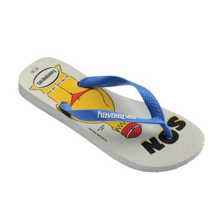 havaianas 哈瓦仕 巴西人字拖 官方唯一授權 男款 Simpsons荷馬.穿泳褲4137889-0093-細節圖2