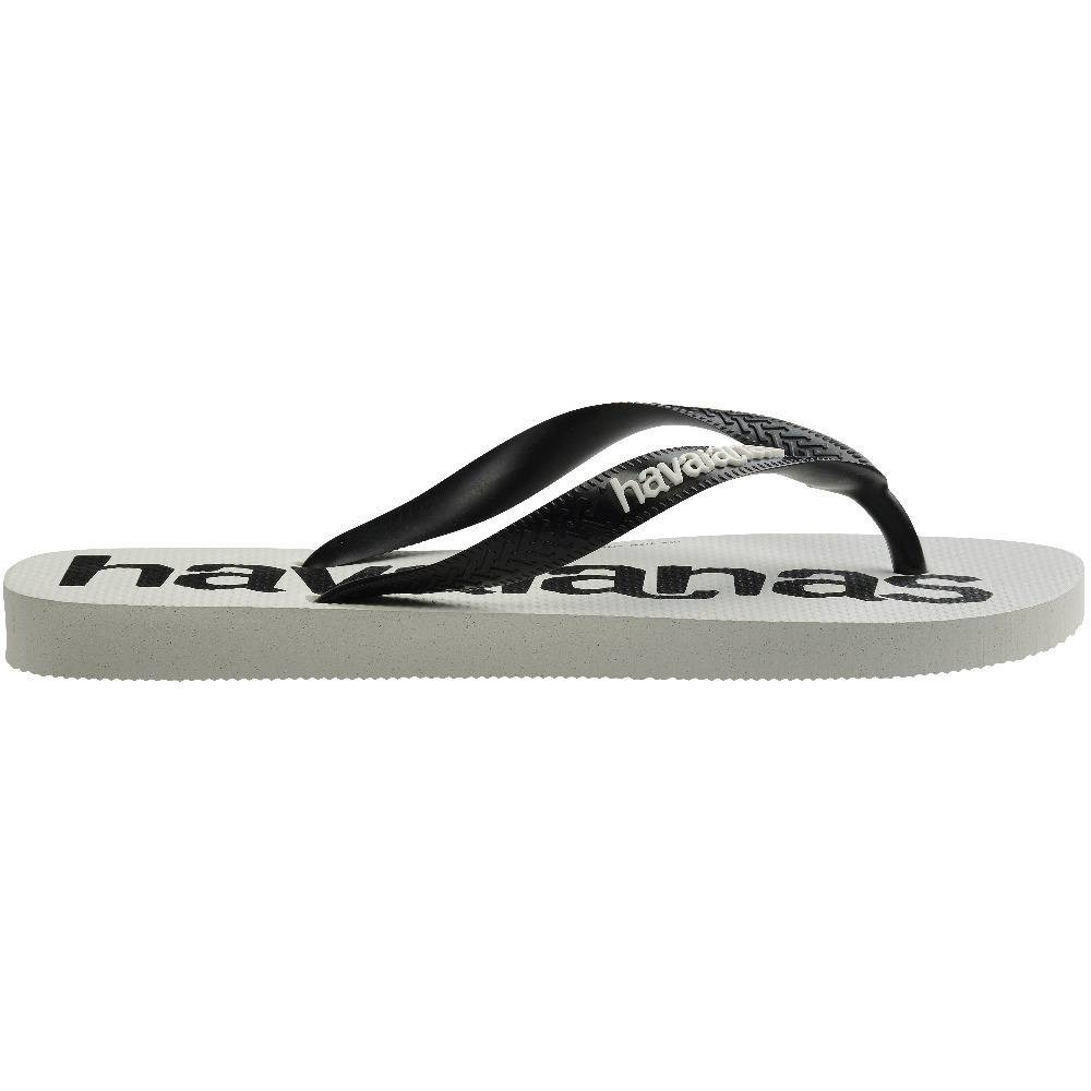 havaianas 哈瓦仕 巴西人字拖 官方唯一授權 男款 同名黑白/白底4145741-3624-細節圖3