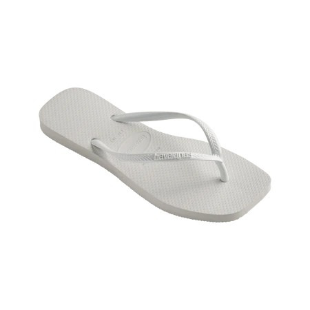 havaianas 哈瓦仕 巴西人字拖 官方唯一授權 女款 方形白4148301-0001-細節圖3