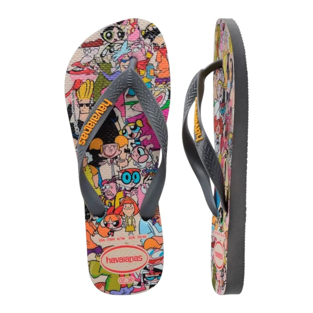 havaianas 哈瓦仕 巴西人字拖 官方唯一授權 男款 華納卡通人物4149890-5178-細節圖3