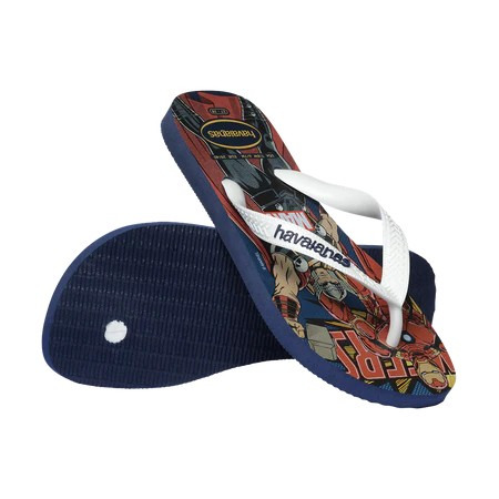 havaianas 哈瓦仕 巴西人字拖 官方唯一授權 男款 漫威英雄聯盟4147012-0555-細節圖4