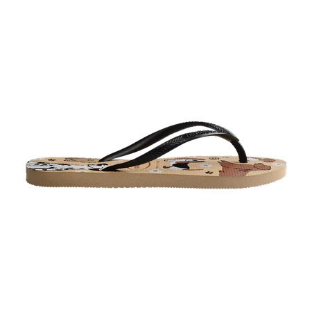 havaianas 哈瓦仕 巴西人字拖 官方唯一授權 女款 Pets黃底 狗狗4132567-2997-細節圖3