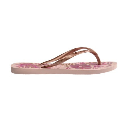 havaianas 哈瓦仕 巴西人字拖 官方唯一授權 女款 Organic雛菊粉金4132823-1184-細節圖3