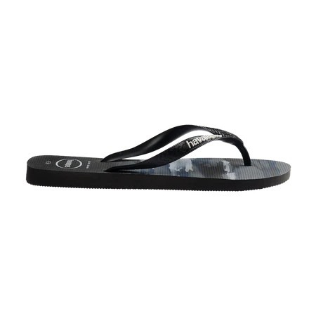 havaianas 哈瓦仕 巴西人字拖 官方唯一授權 男款 美式迷彩灰黑4141398-4058-細節圖3