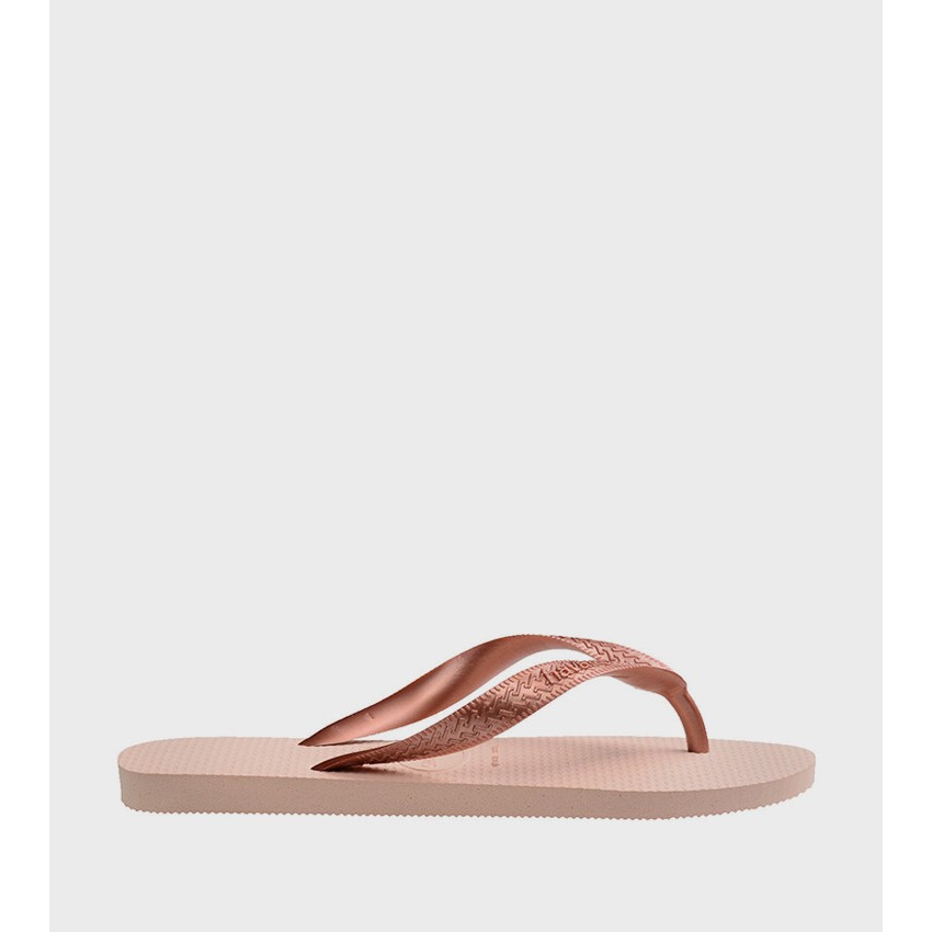 havaianas 哈瓦仕 巴西人字拖 官方唯一授權 女款 Color玫瑰金4000016-0076-細節圖3