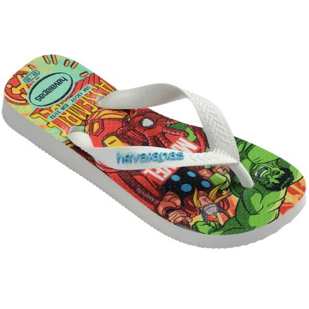 havaianas 哈瓦仕 巴西人字拖 官方唯一授權 童款 漫威英雄組合4148300-7854-細節圖2