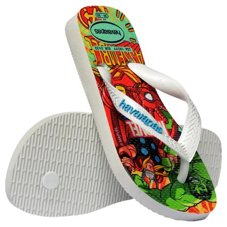 havaianas 哈瓦仕 巴西人字拖 官方唯一授權 童款 漫威英雄組合4148300-7854-細節圖4