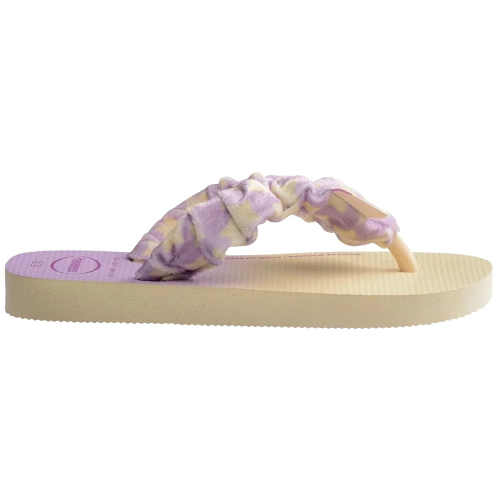havaianas 哈瓦仕 巴西人字拖 官方唯一授權 童款 星星髮圈繩紫色4149941-9256-細節圖3
