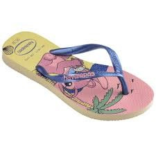 havaianas 哈瓦仕 巴西人字拖 官方唯一授權 童款 Disney史迪奇4150250-9256-細節圖2