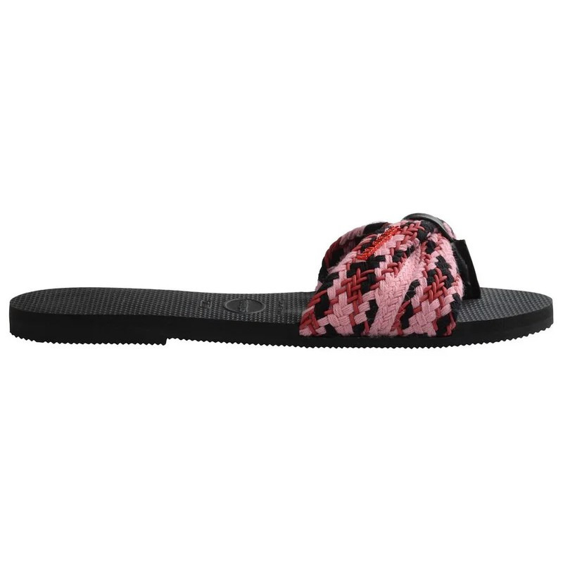 havaianas 哈瓦仕 巴西人字拖 官方唯一授權 女款 蝴蝶編織粉4145827-0090-細節圖3
