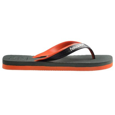 havaianas 哈瓦仕 巴西人字拖 官方唯一授權 男款 Dual黑橘4145602-5983-細節圖3